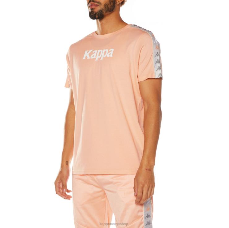 Kappa menn 222 banda deto 2 t-skjorte fersken VBD6F175