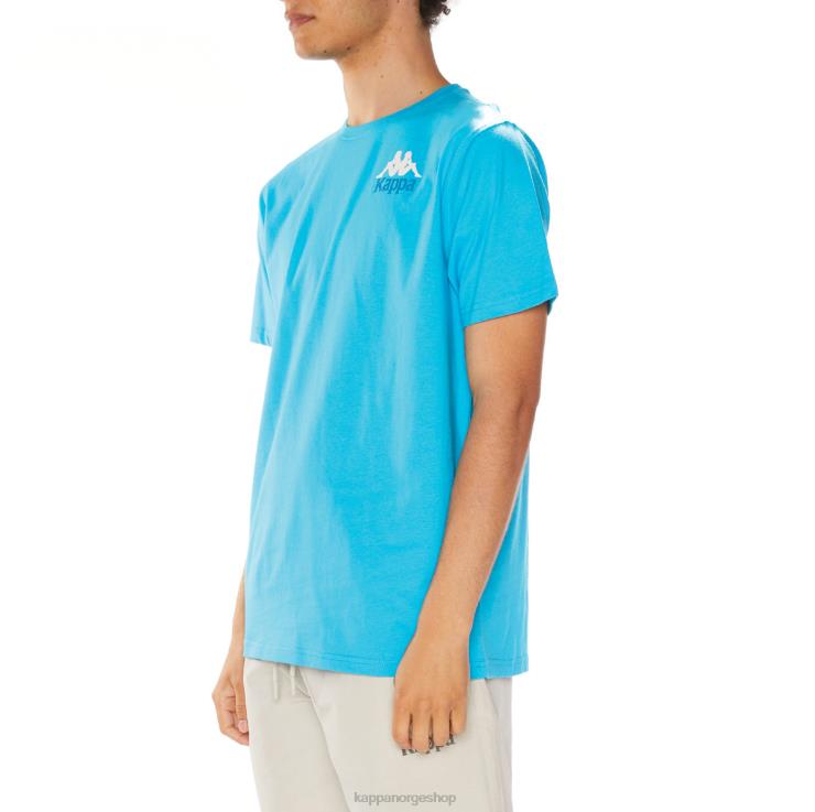 Kappa menn autentisk ables t-skjorte turkis VBD6F130