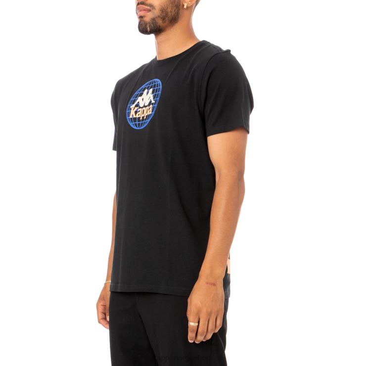 Kappa menn autentisk ajoban t-skjorte svart VBD6F182