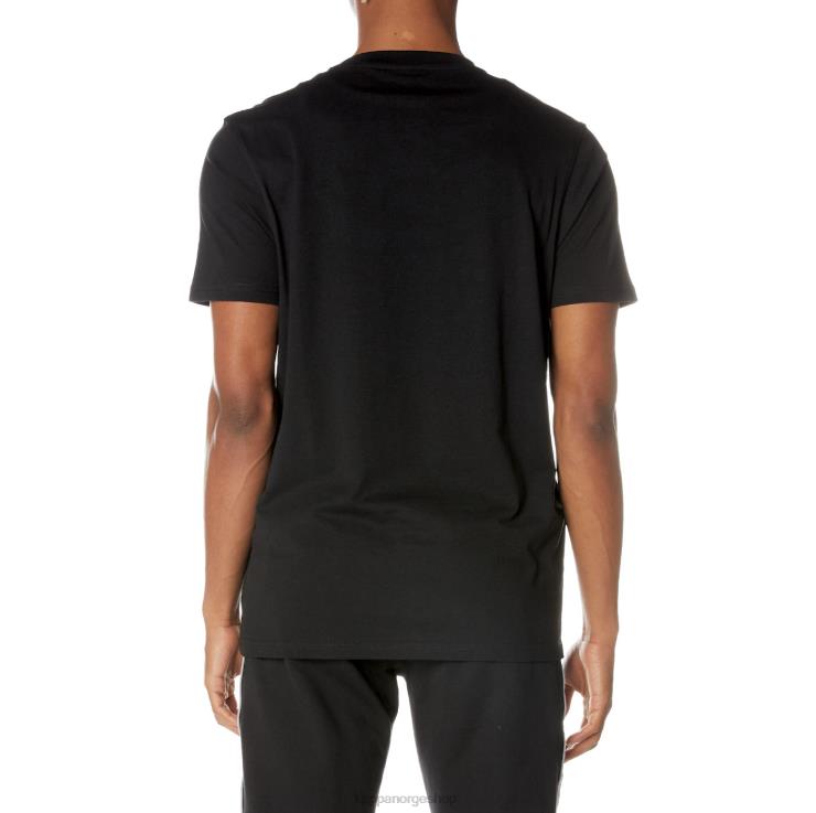 Kappa menn autentisk avantgarde t-skjorte kulsvart VBD6F162