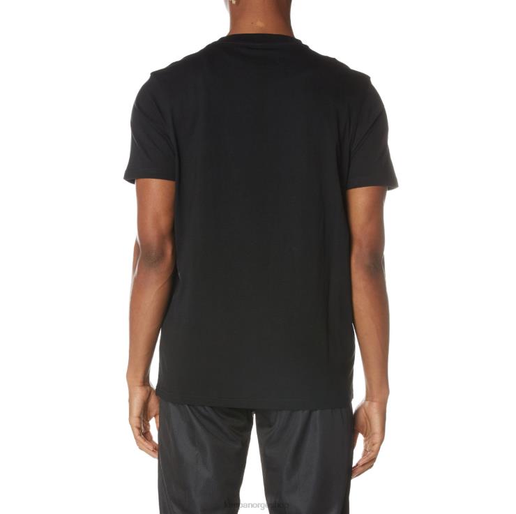 Kappa menn autentisk cairo t-skjorte kulsvart VBD6F164