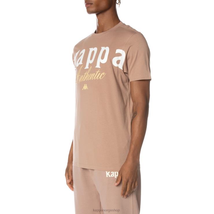 Kappa menn autentisk cheeks t-skjorte beige VBD6F161
