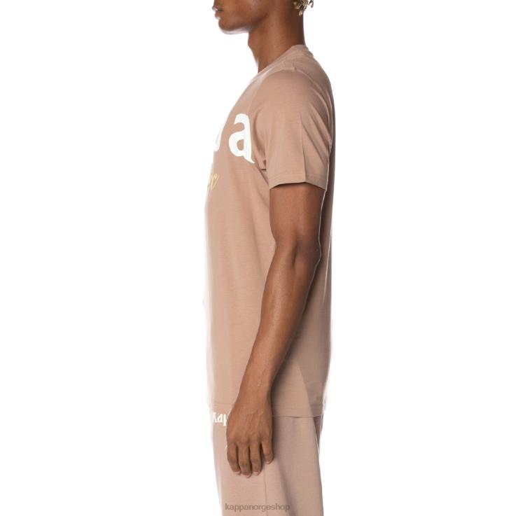 Kappa menn autentisk cheeks t-skjorte beige VBD6F161