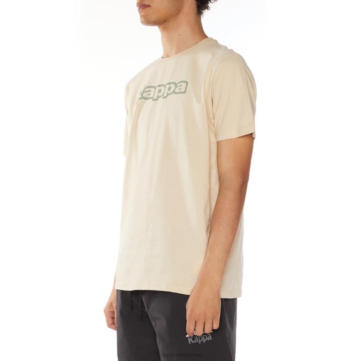 Kappa menn logo onis t-skjorte beige VBD6F114