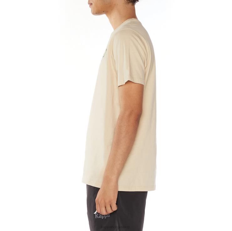Kappa menn logo onis t-skjorte beige VBD6F114