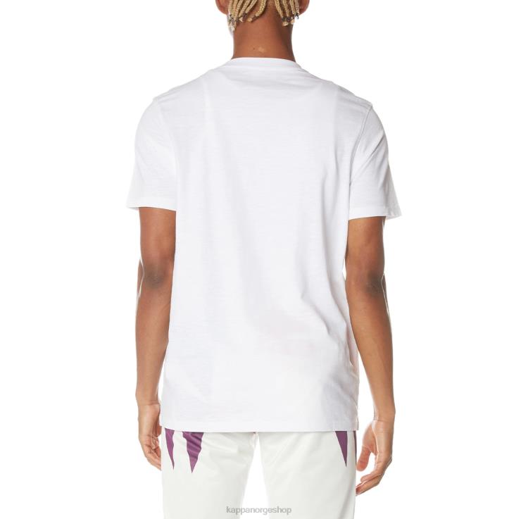 Kappa menn logo ostesso t-skjorte hvit VBD6F204
