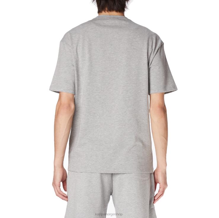 Kappa menn robe giovani darphis t-skjorte lysegrå VBD6F153