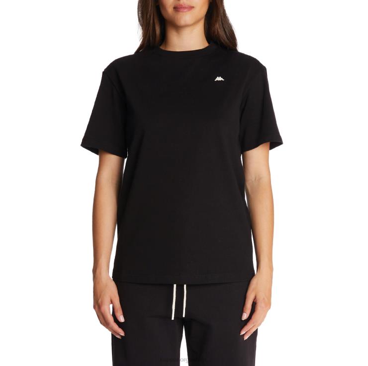 Kappa menn robe giovani darphis t-skjorte svart VBD6F152