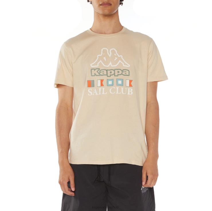 Kappa menn temi t-skjorte beige VBD6F120