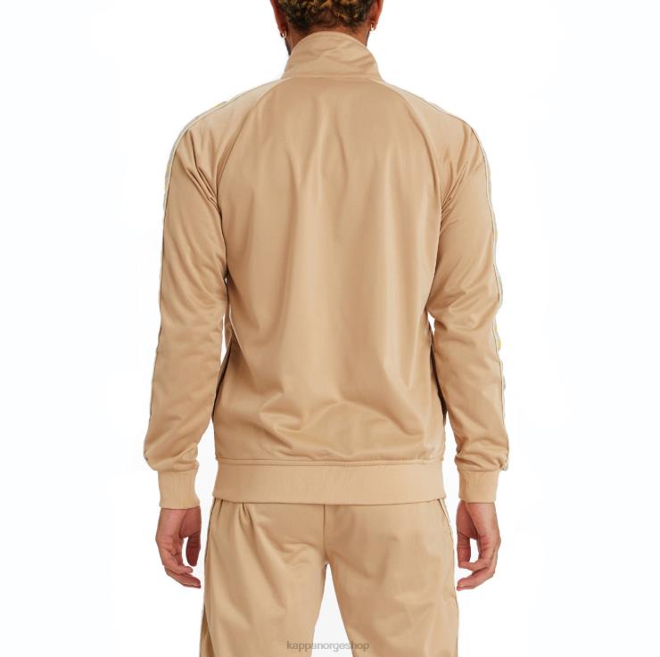 Kappa menn 222 banda dullo 2 treningsjakke beige VBD6F7