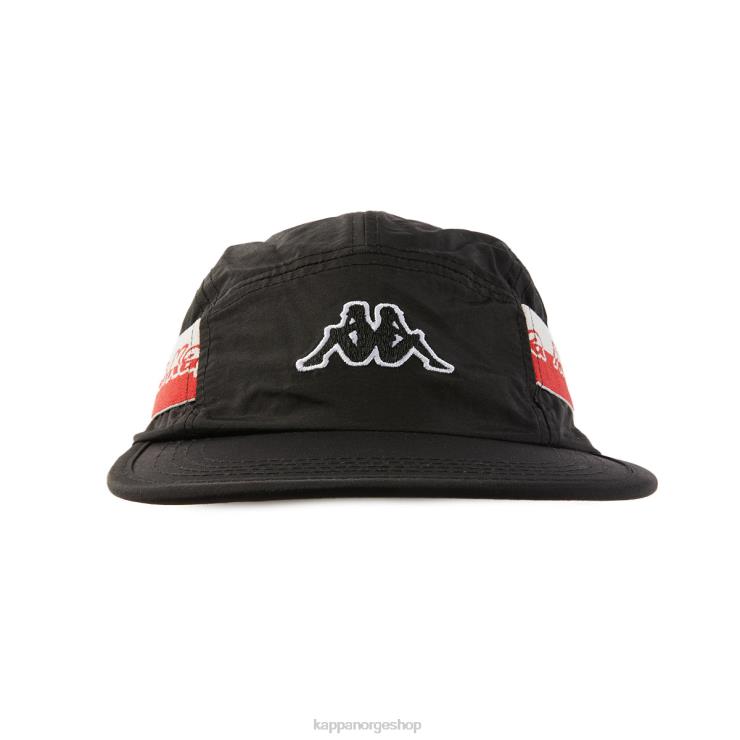 Kappa unisex logo tape Drema cap svart røyk VBD6F397