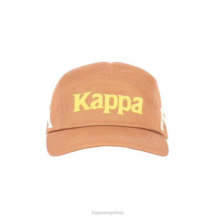 Kappa unisex autentisk anfrei cap brungul VBD6F305