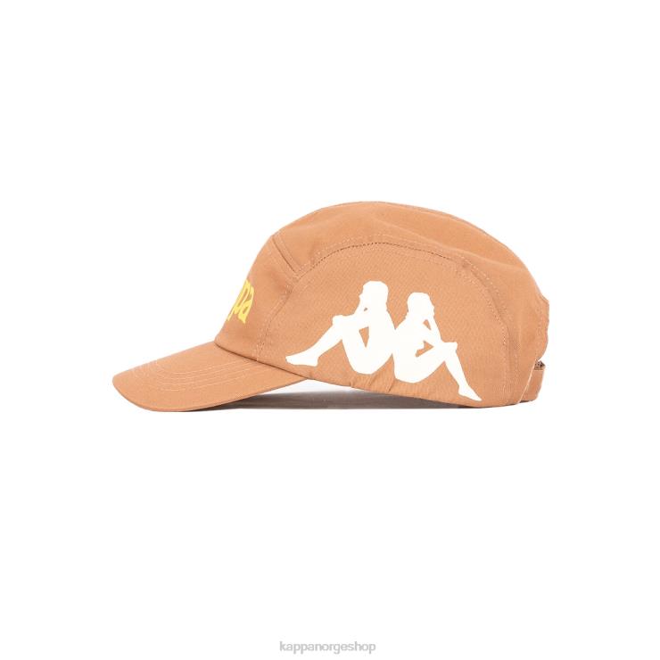 Kappa unisex autentisk anfrei cap brungul VBD6F305