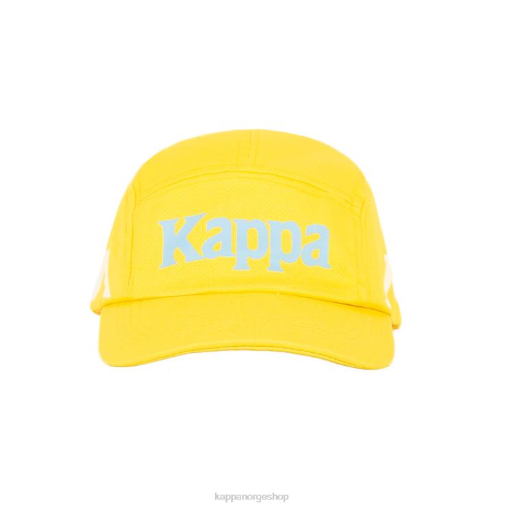 Kappa unisex autentisk anfrei cap gul lyseblå VBD6F304