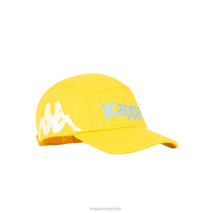 Kappa unisex autentisk anfrei cap gul lyseblå VBD6F304
