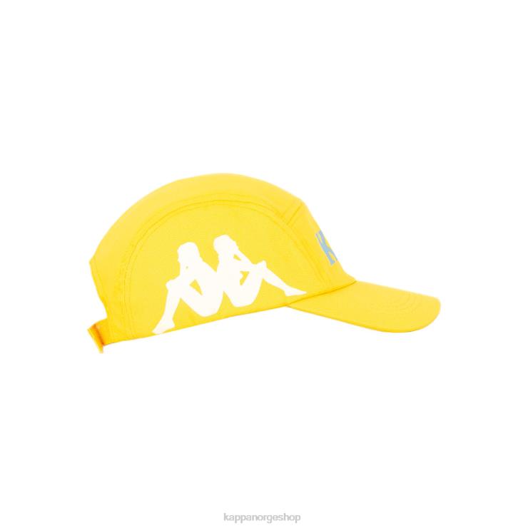 Kappa unisex autentisk anfrei cap gul lyseblå VBD6F304