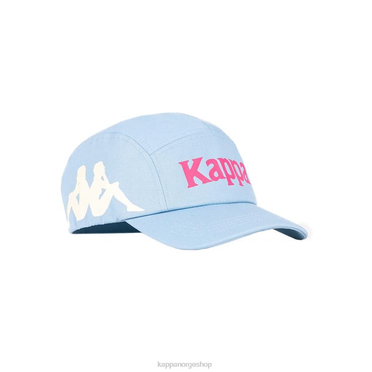 Kappa unisex autentisk anfrei cap lyseblå rosa VBD6F313