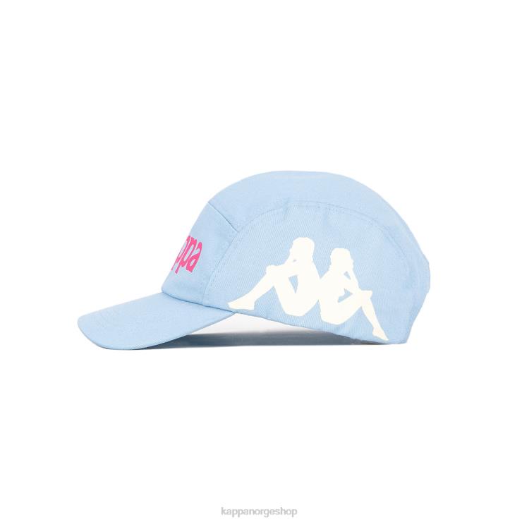 Kappa unisex autentisk anfrei cap lyseblå rosa VBD6F313