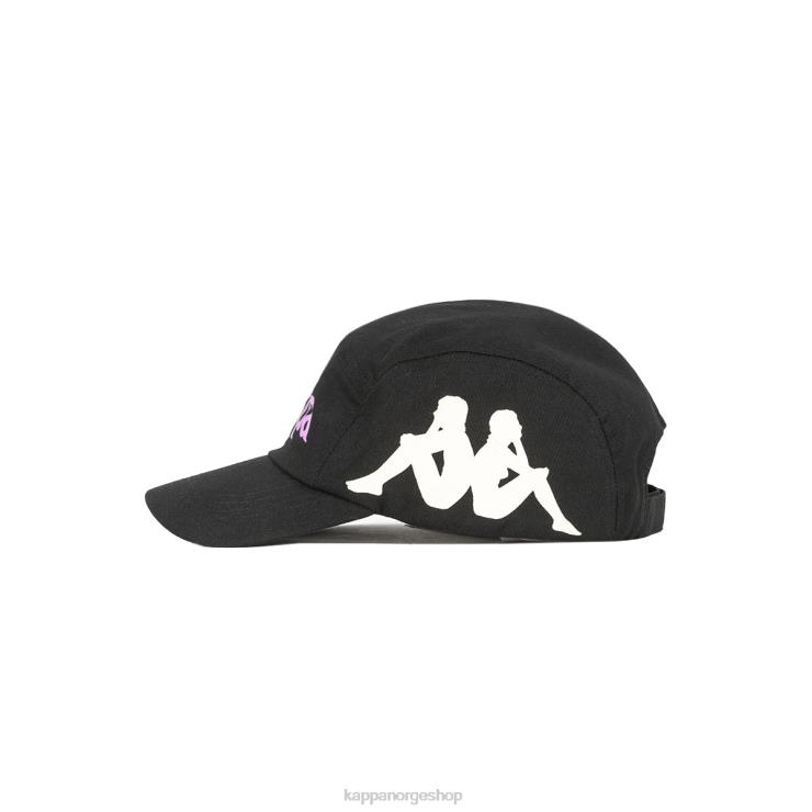 Kappa unisex autentisk anfrei cap svart røyksand VBD6F314