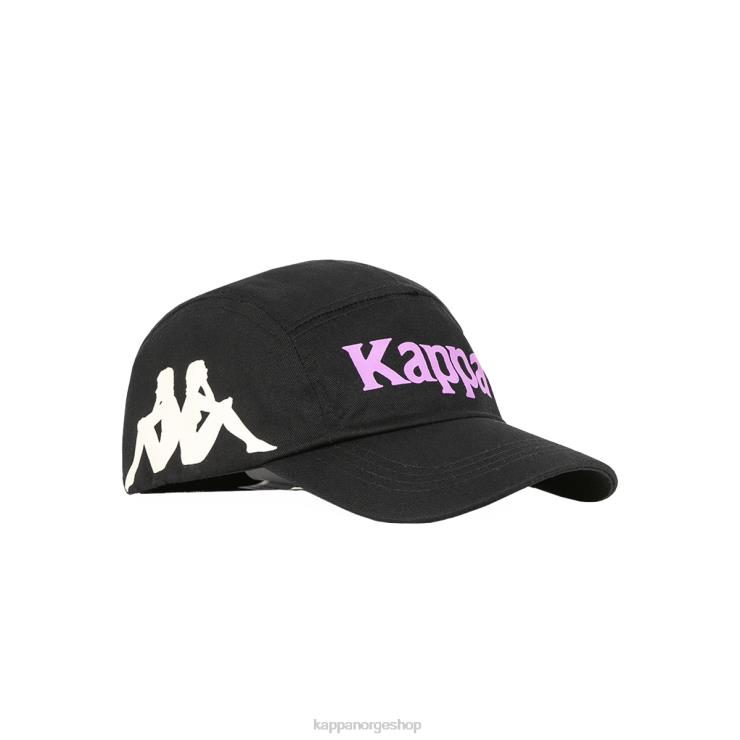 Kappa unisex autentisk anfrei cap svart røyksand VBD6F314