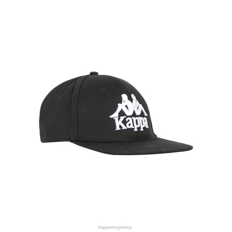 Kappa unisex autentisk bzadem-hette svart røyksand VBD6F319