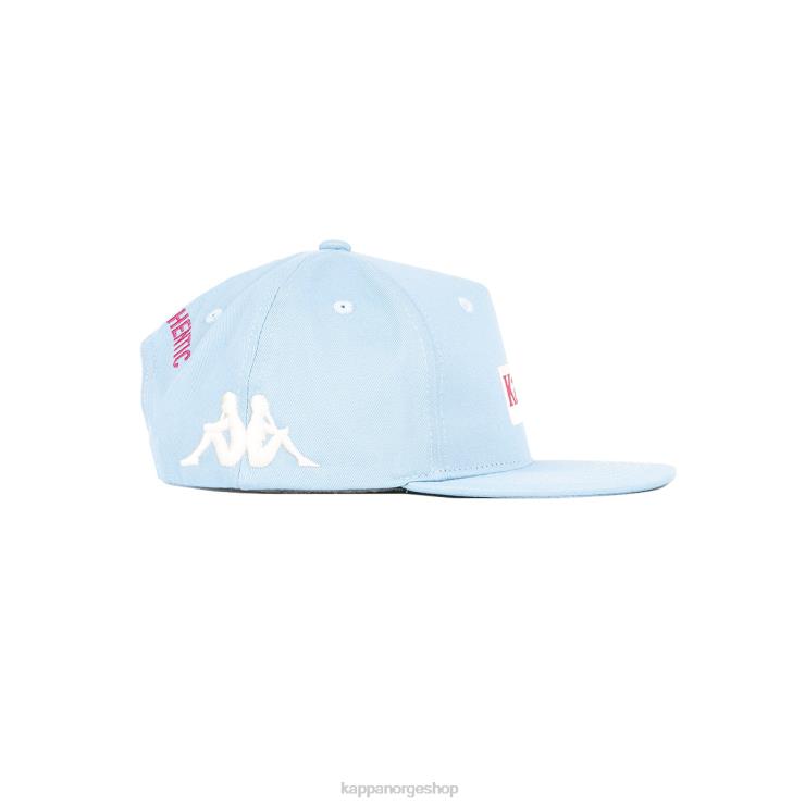 Kappa unisex autentisk grafisk tornadohette lyseblå rosa VBD6F309