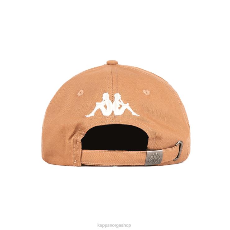 Kappa unisex autentisk hoogeveen cap brungul VBD6F303