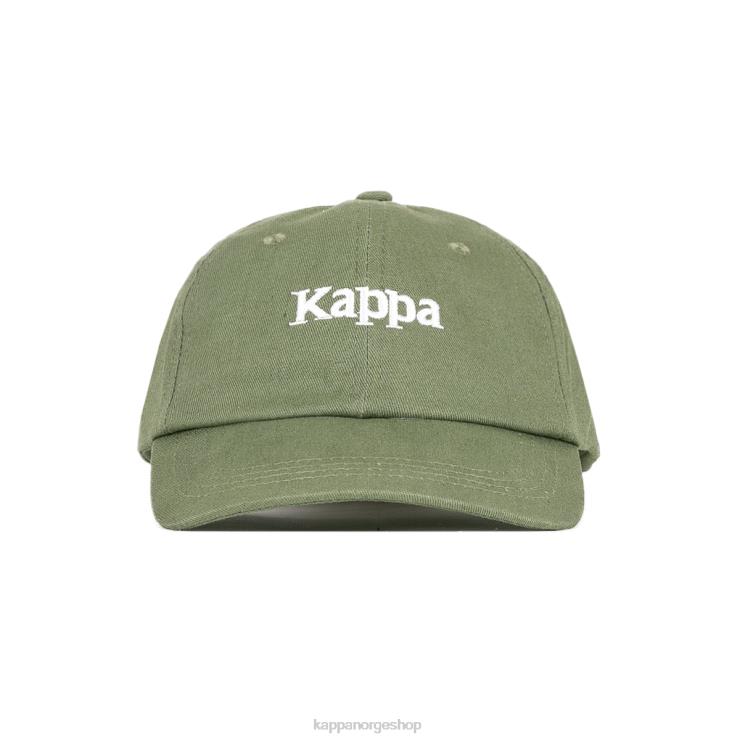 Kappa unisex autentisk hoogeveen cap grønn oliven VBD6F333