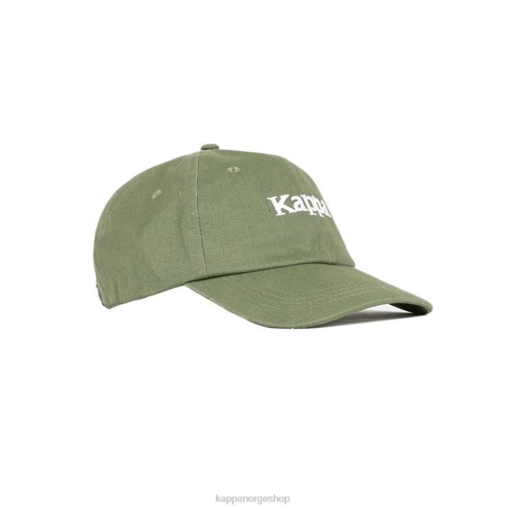 Kappa unisex autentisk hoogeveen cap grønn oliven VBD6F333
