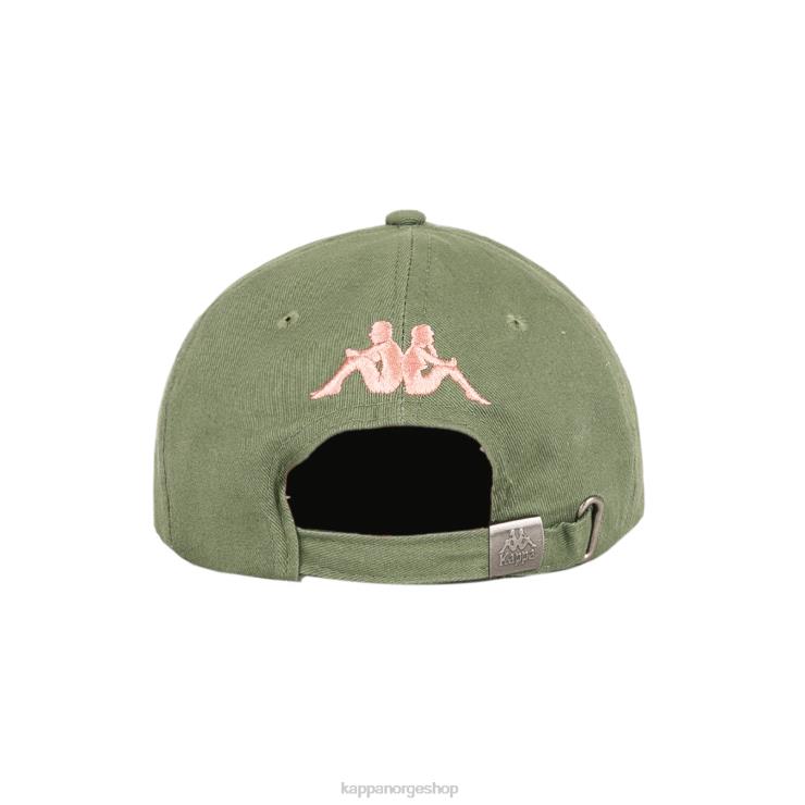 Kappa unisex autentisk hoogeveen cap grønn oliven VBD6F333