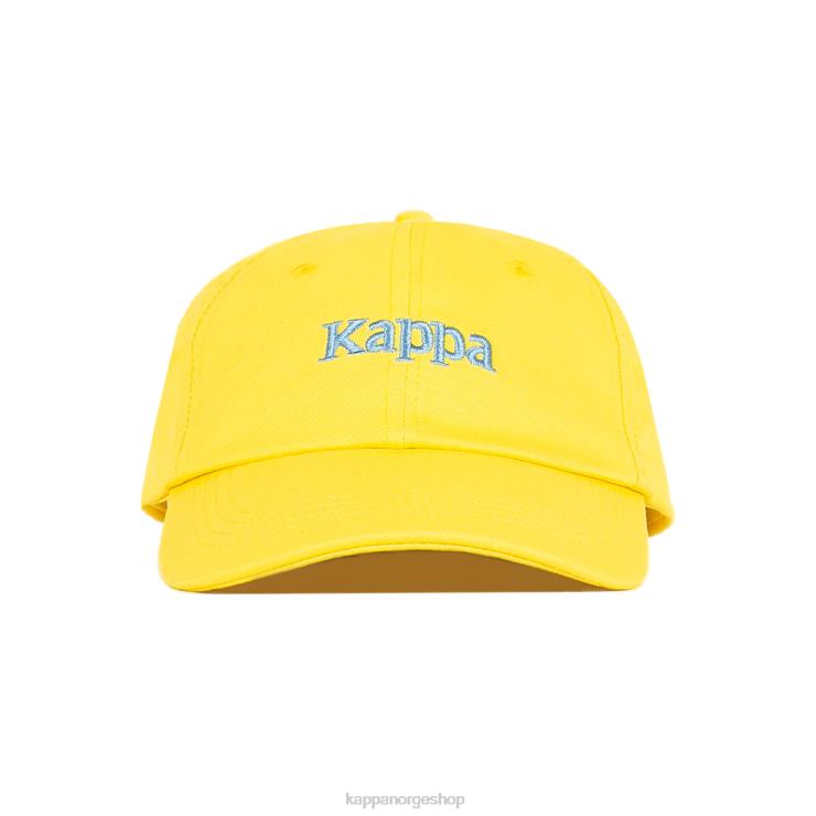 Kappa unisex autentisk hoogeveen cap gul lyseblå VBD6F302