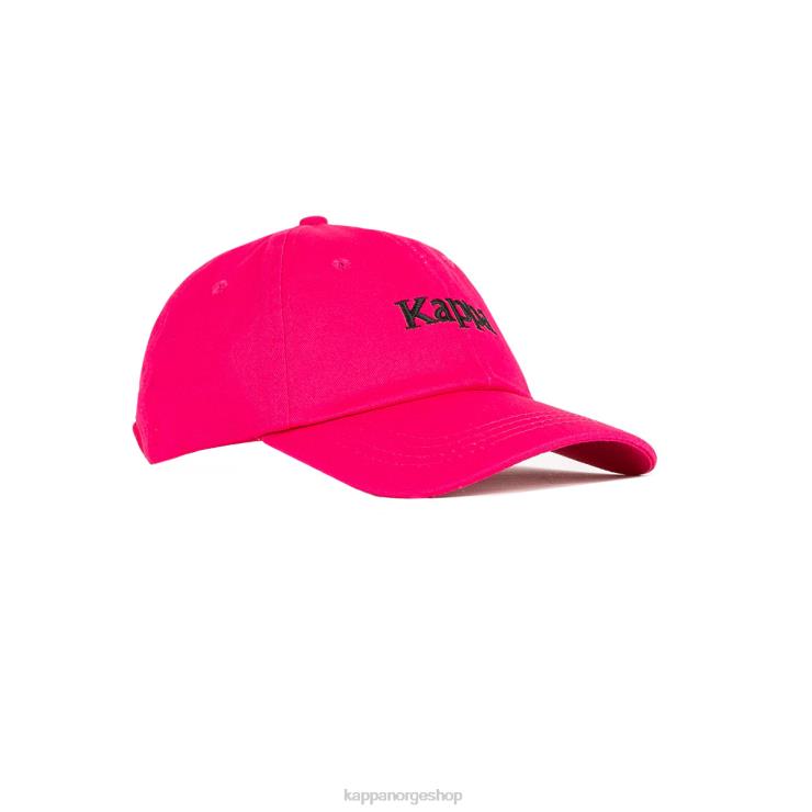 Kappa unisex autentisk hoogeveen cap rosa svart VBD6F308