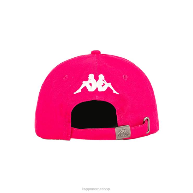 Kappa unisex autentisk hoogeveen cap rosa svart VBD6F308