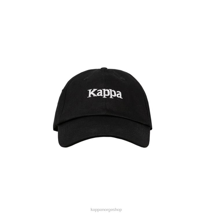 Kappa unisex autentisk hoogeveen cap svart røyk VBD6F294