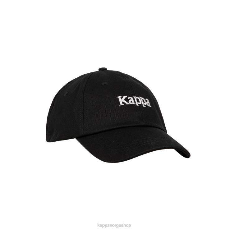 Kappa unisex autentisk hoogeveen cap svart røyk VBD6F294