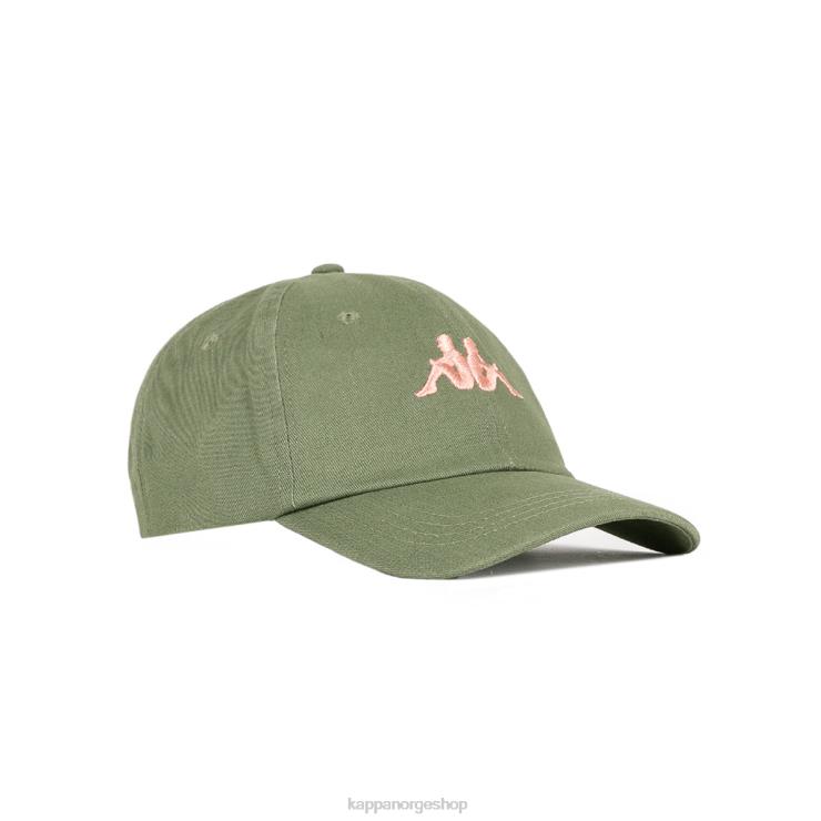 Kappa unisex autentisk meppel cap grønn oliven VBD6F330