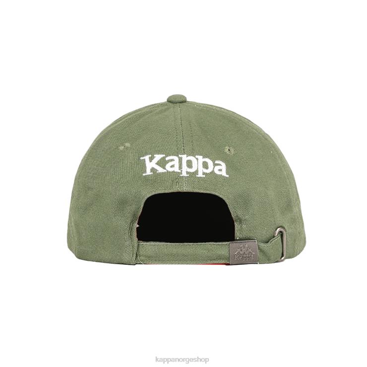 Kappa unisex autentisk meppel cap grønn oliven VBD6F330