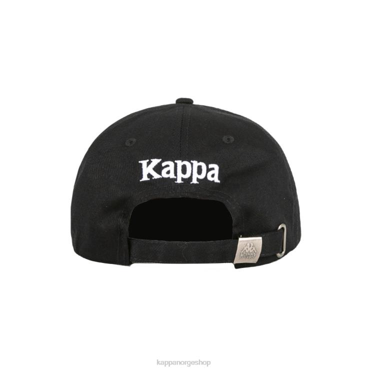 Kappa unisex autentisk meppel cap svart røyk VBD6F336
