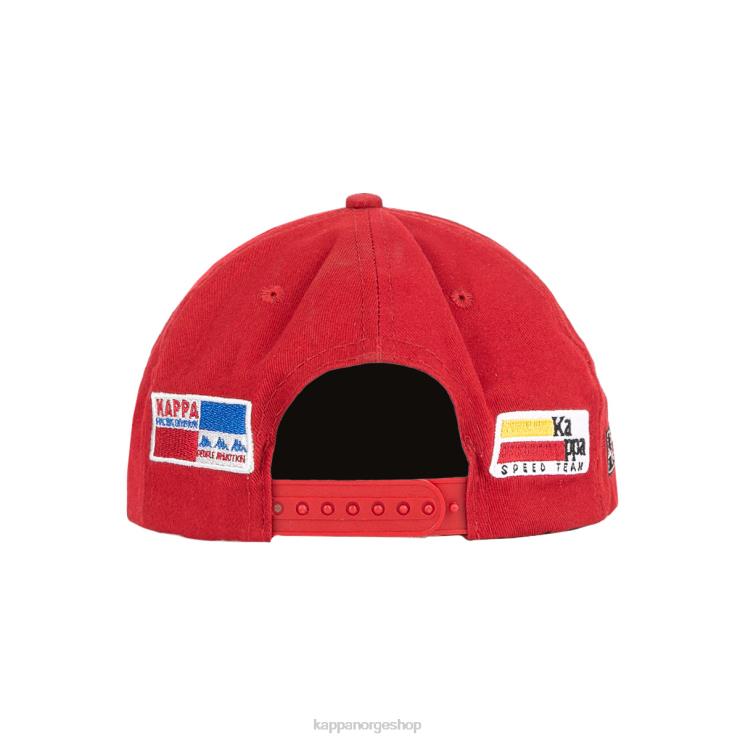 Kappa unisex autentisk rakes cap rød VBD6F328