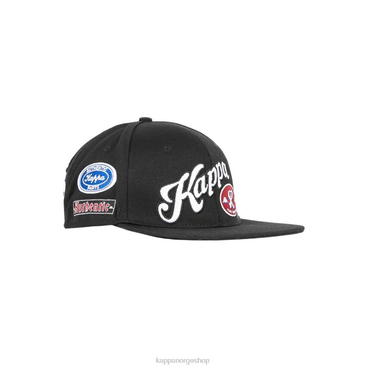 Kappa unisex autentisk rakes cap svart røyk VBD6F329