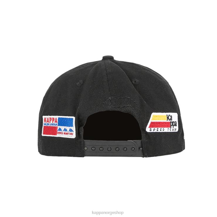 Kappa unisex autentisk rakes cap svart røyk VBD6F329