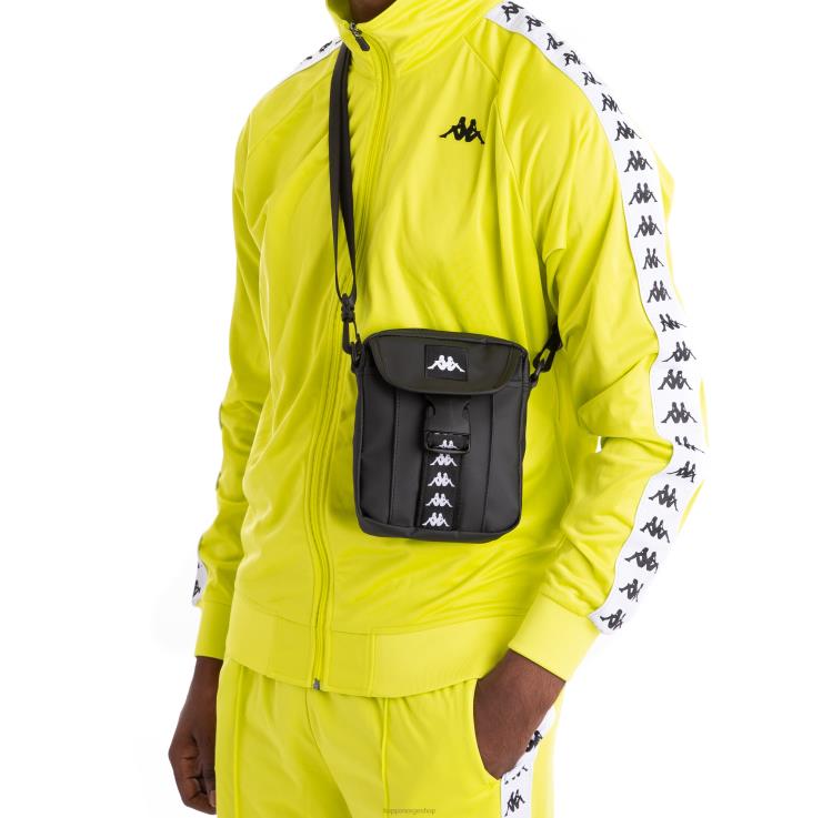 Kappa unisex 222 banda baltuc crossbody-veske svart svart VBD6F363