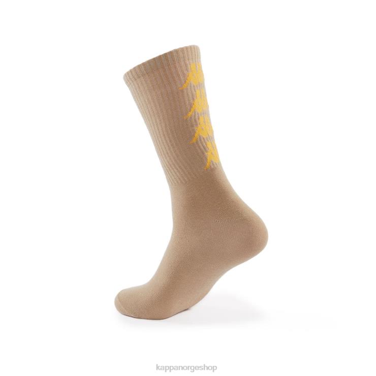 Kappa unisex autentiske amal sokker 1 pakke beige lys gul VBD6F356